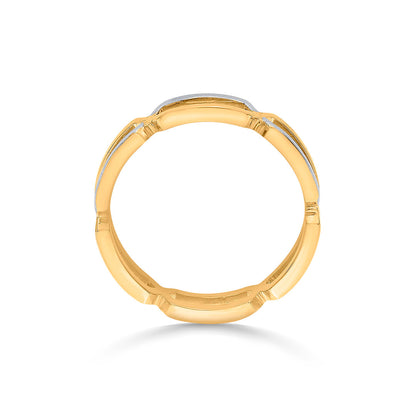 Linked Love Gold Fashion Ring for Women