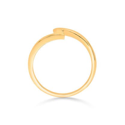 Bold Heart Gold Fashion Ring for Women