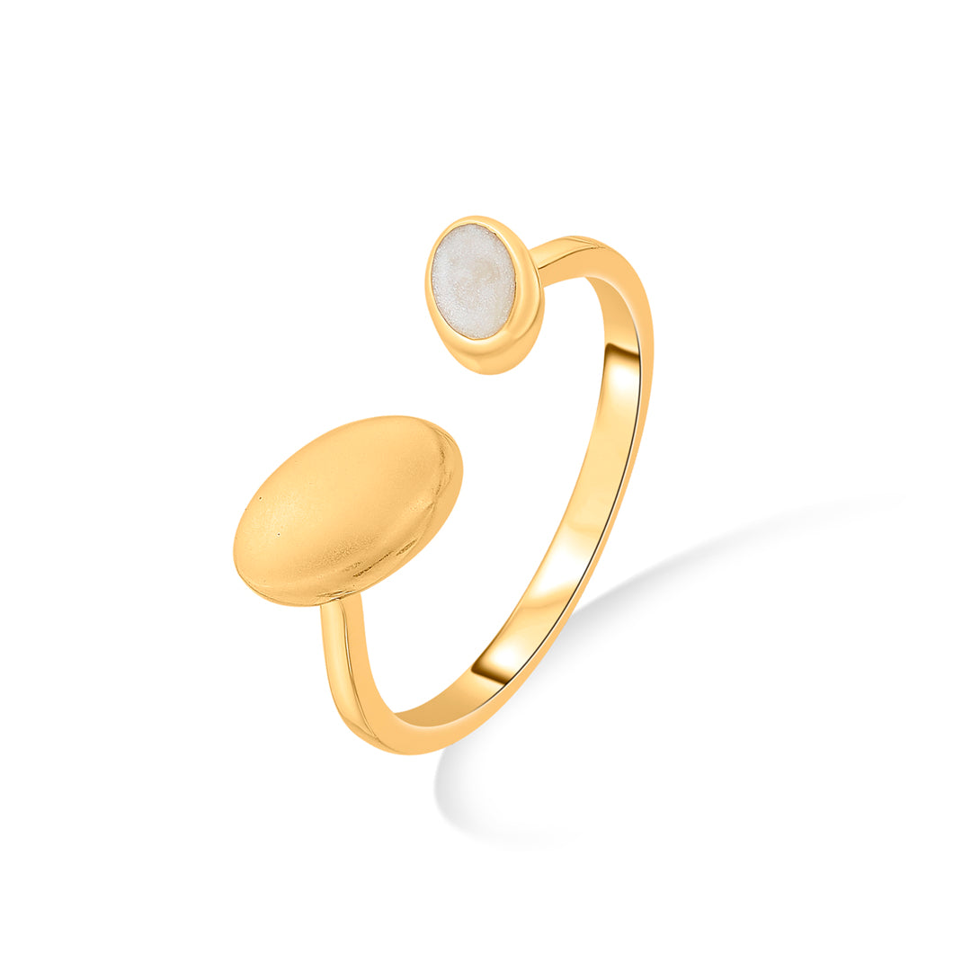 Equinox Glow Gold Fashion Ring for Women