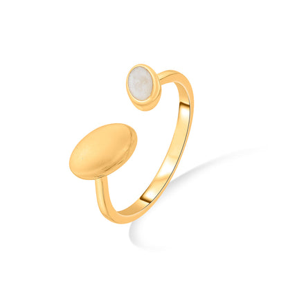 Equinox Glow Gold Fashion Ring for Women