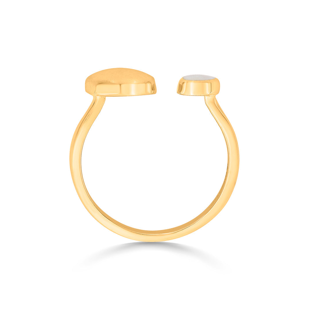 Equinox Glow Gold Fashion Ring for Women