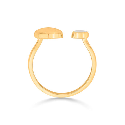 Equinox Glow Gold Fashion Ring for Women