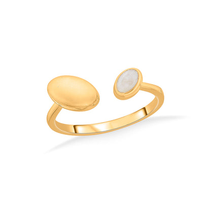 Equinox Glow Gold Fashion Ring for Women
