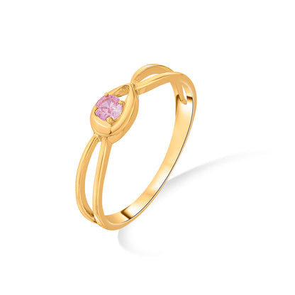 Aurora Lace Gold Fashion Ring for Women