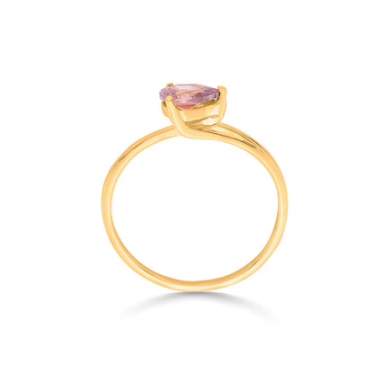 Rosé Dew Gold Fashion Ring for Women