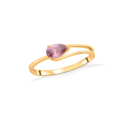 Rosé Dew Gold Fashion Ring for Women