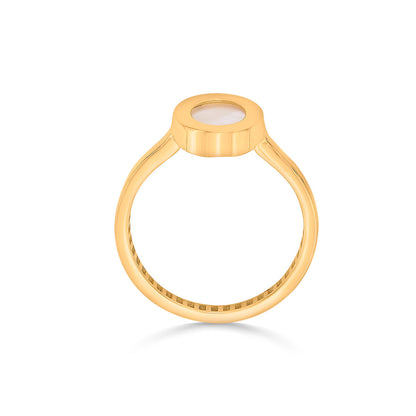 Eclipse Aura Gold Fashion Ring for Women