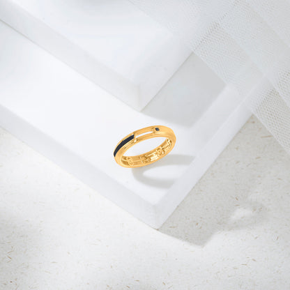 Horizon Glow Gold Fashion Ring for Women