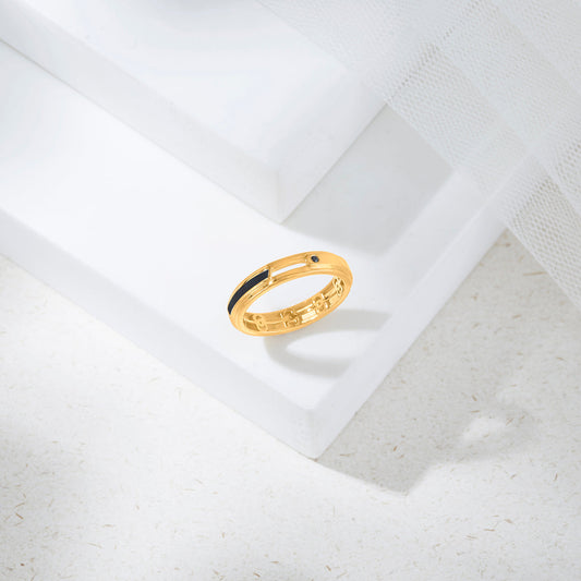 Horizon Glow Gold Fashion Ring for Women