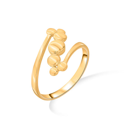 Pure Halo Gold Fashion Ring for Women