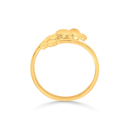 Pure Halo Gold Fashion Ring for Women