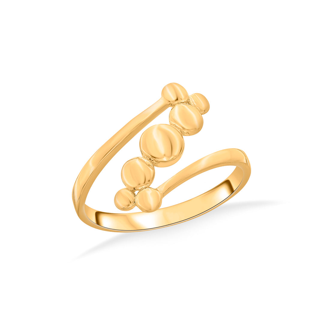 Pure Halo Gold Fashion Ring for Women