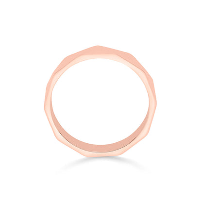Heritage Glow Gold Band Ring for Women