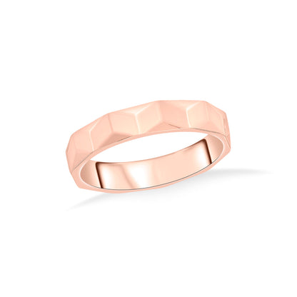 Heritage Glow Gold Band Ring for Women