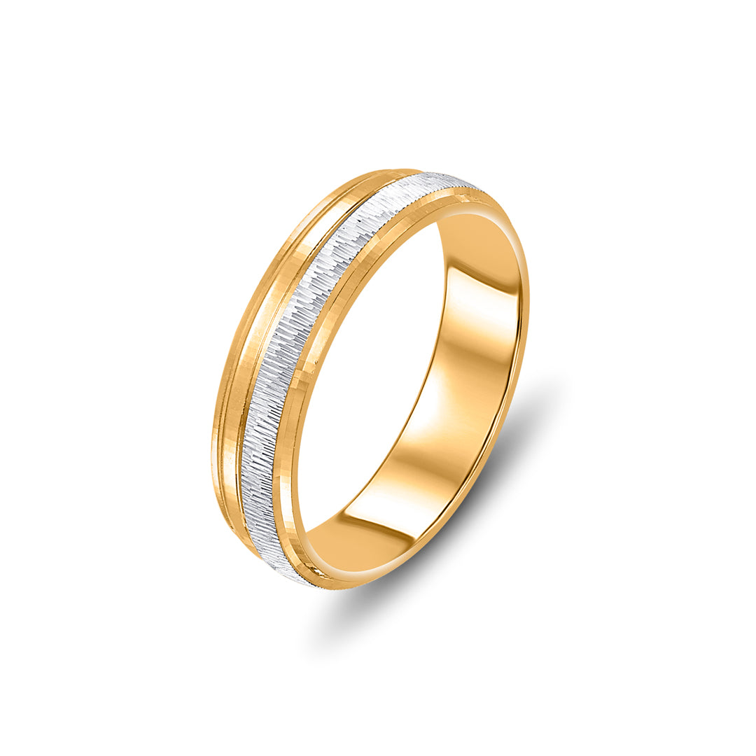Curve Glow Women's Gold Ring