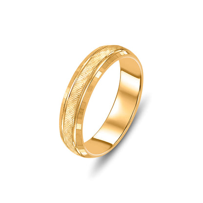 Luxe Arc Women's Gold Ring