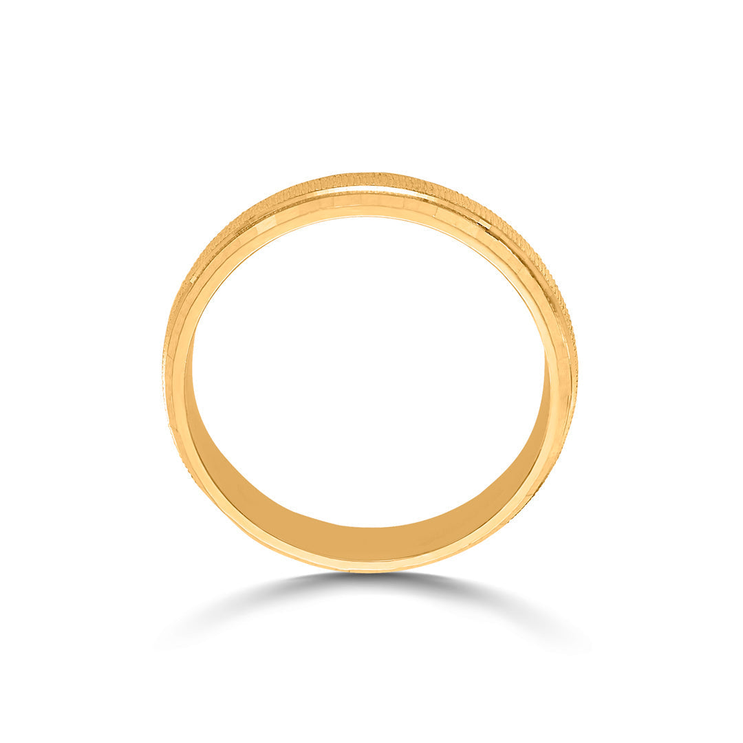 Luxe Arc Women's Gold Ring
