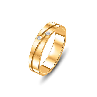 Spark Edit Women's Gold Ring