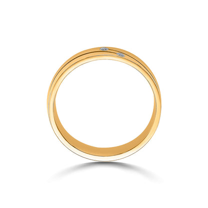 Spark Edit Women's Gold Ring
