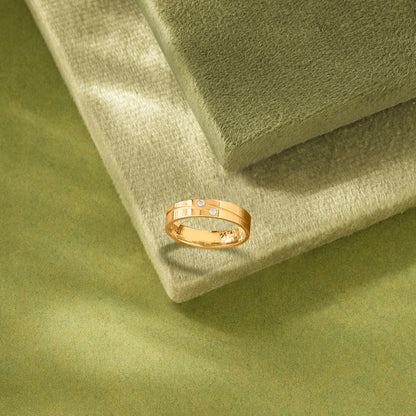 Spark Edit Women's Gold Ring