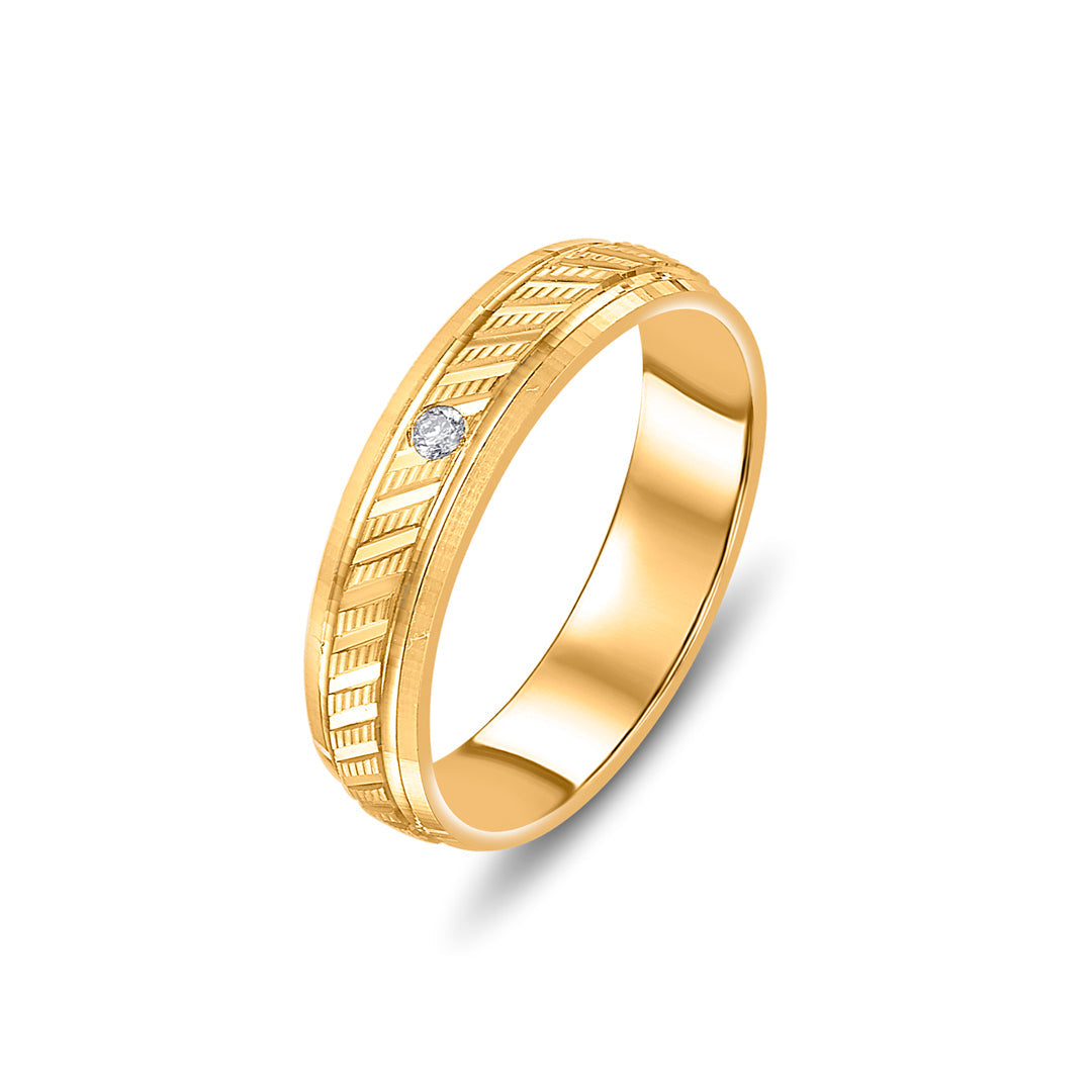 Chic Arc Women's Gold Ring