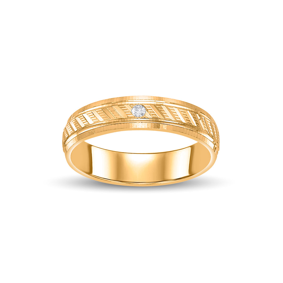 Chic Arc Women's Gold Ring