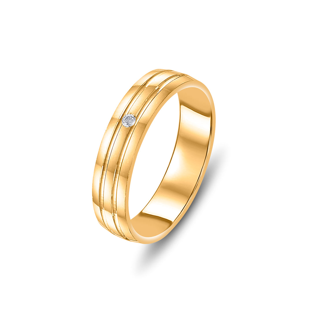 Glow On Women's Gold Ring