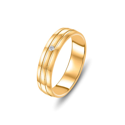 Glow On Women's Gold Ring
