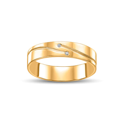 Glow Story Women's Gold Ring