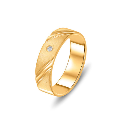 Angle Glow Women's Gold Ring