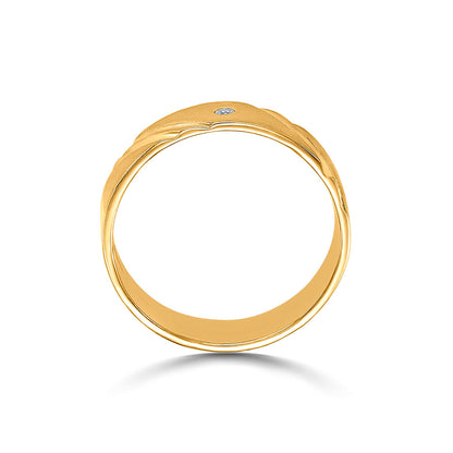 Angle Glow Women's Gold Ring