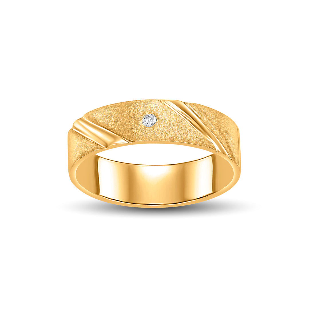 Angle Glow Women's Gold Ring