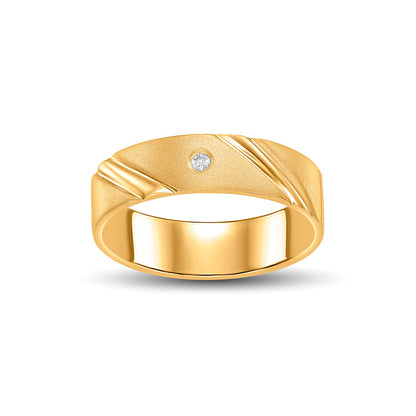 Angle Glow Women's Gold Ring