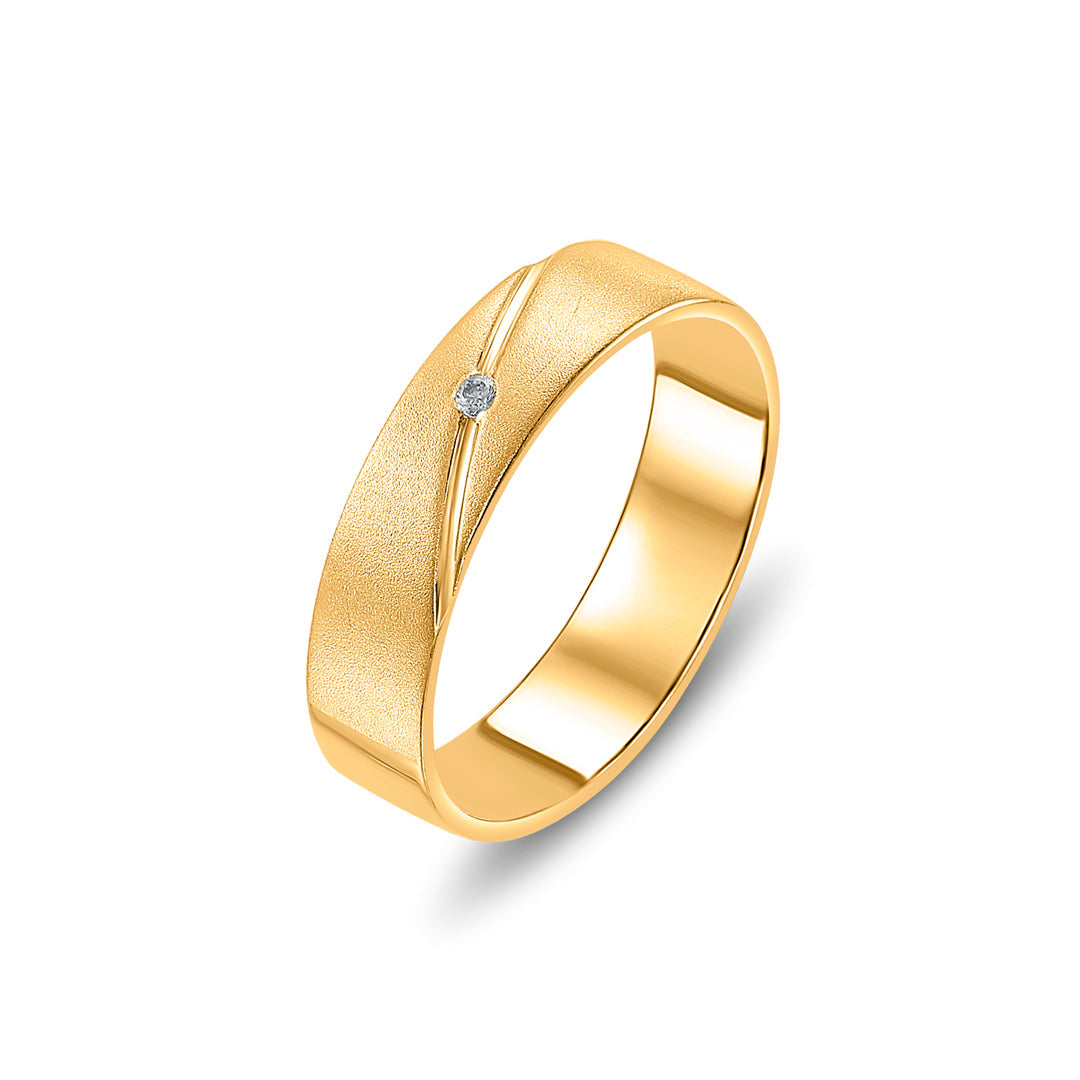 Star Trail Women's Gold Ring