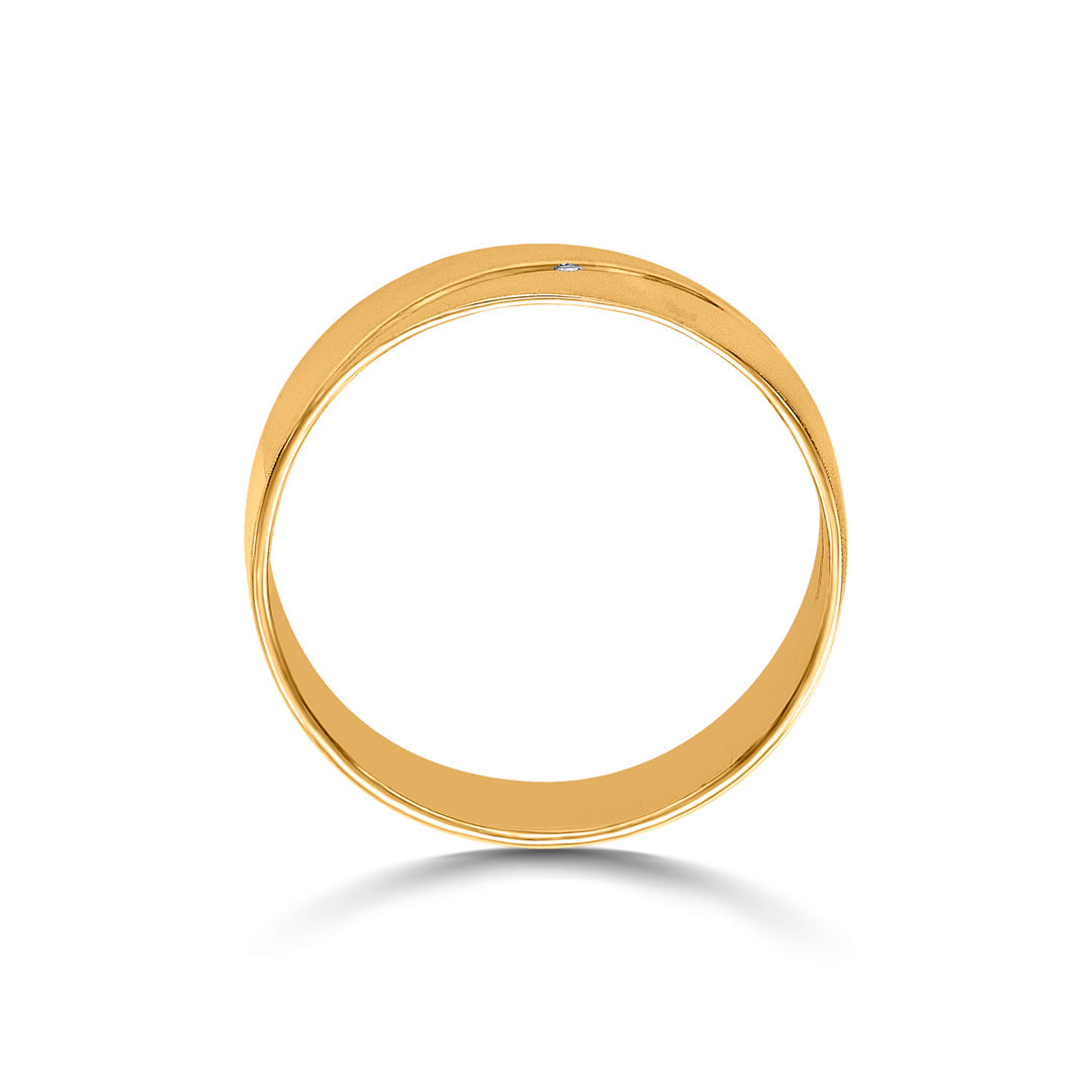 Star Trail Women's Gold Ring