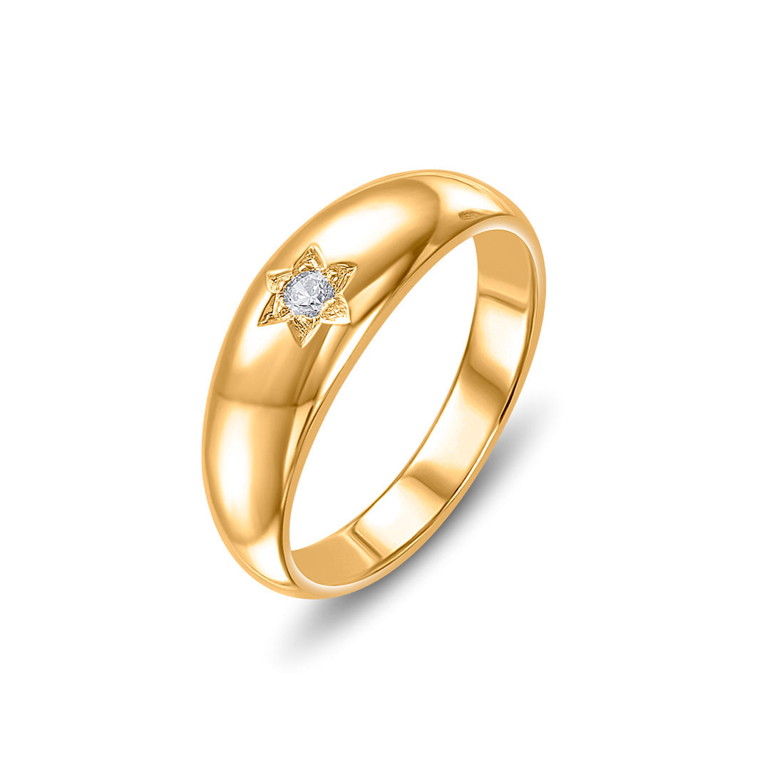 Velvet Sky Women's Gold Ring