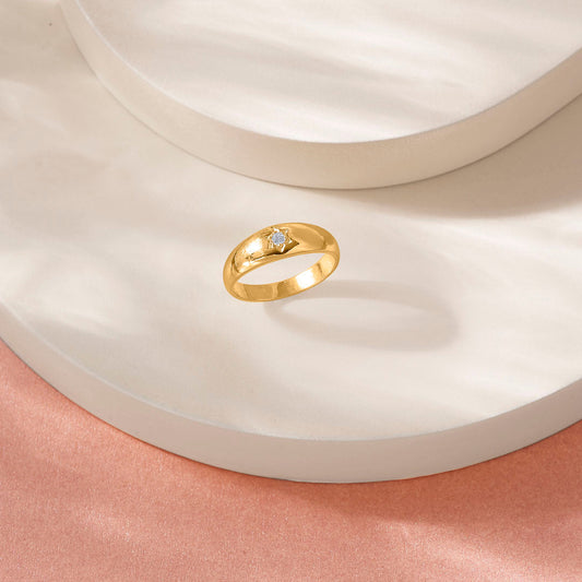 Velvet Sky Women's Gold Ring