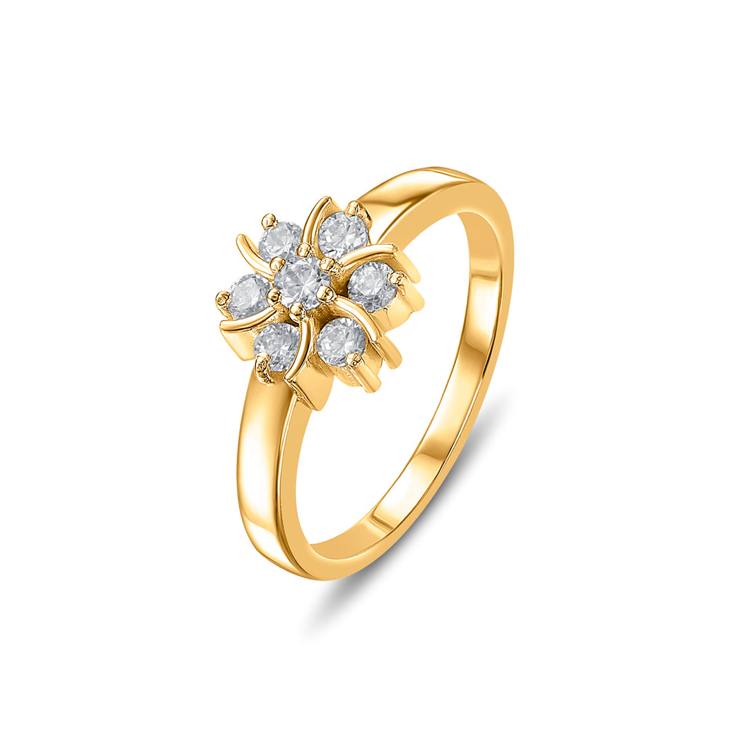 Lily Glow Women's Gold Ring