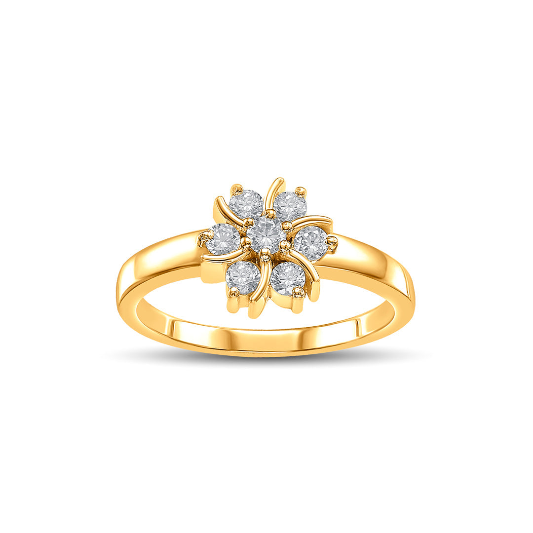 Lily Glow Women's Gold Ring