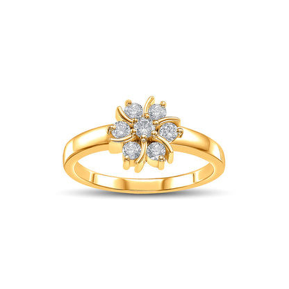 Lily Glow Women's Gold Ring