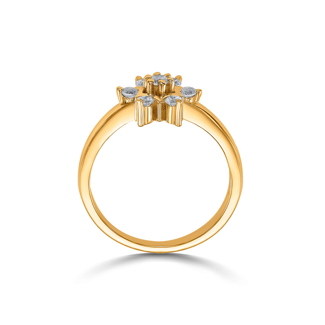 Lily Shine Women's Gold Ring