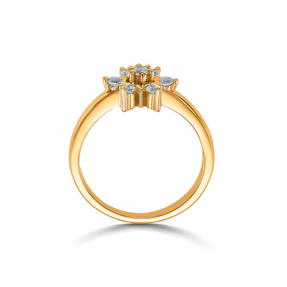 Lily Shine Women's Gold Ring