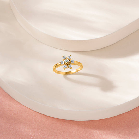 Lily Shine Women's Gold Ring