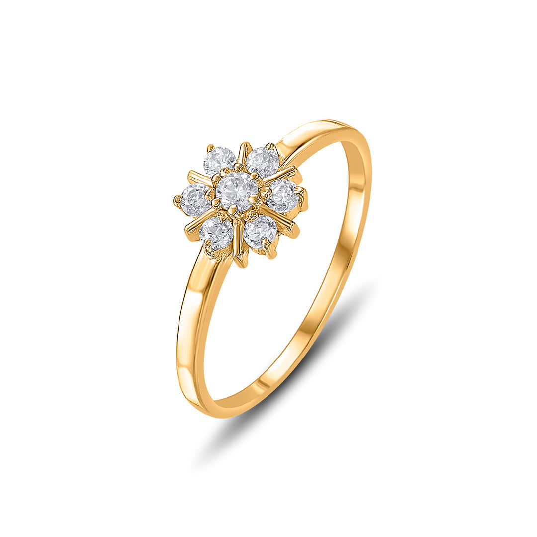 Petite Lily Women's Gold Ring