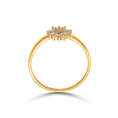 Petite Lily Women's Gold Ring