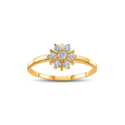 Petite Lily Women's Gold Ring
