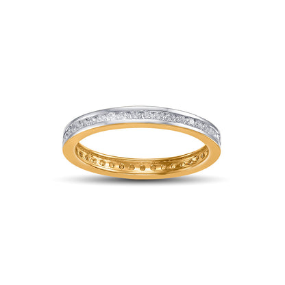 Stud Axis Women's Gold Ring