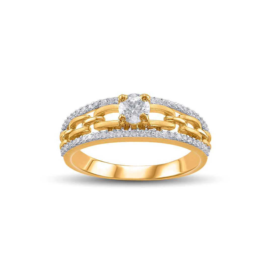 Forever Link Women's Gold Ring