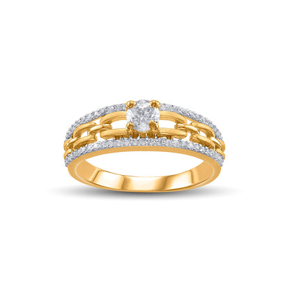 Forever Link Women's Gold Ring