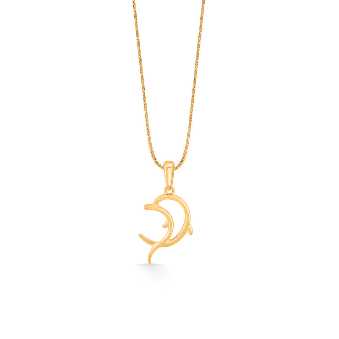 Dolphin Splash Ocean Collection Charm Pendant